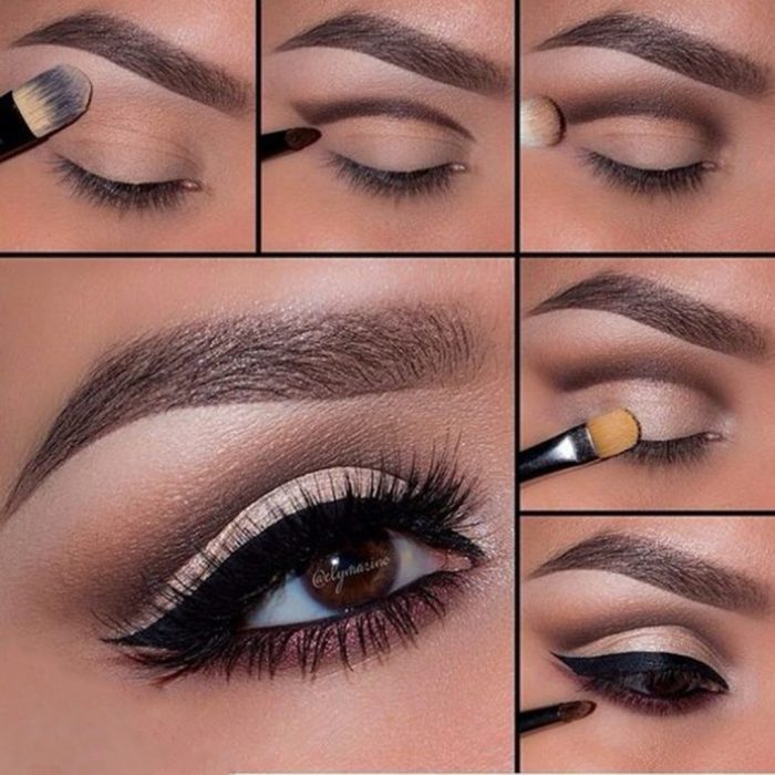 Makeup eye looks simple make soft ideas glam hazel smokey article plouise